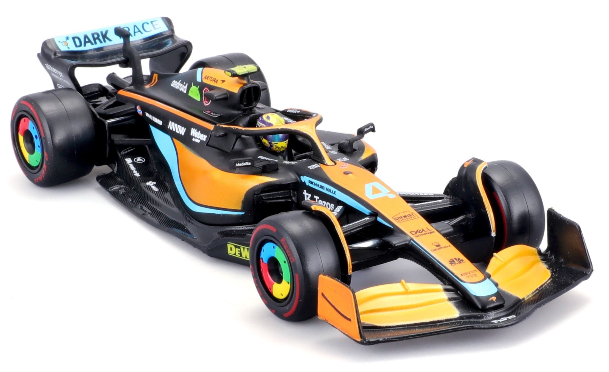 1:43 McLaren MCL36 Lando Norris *With driver figure*
