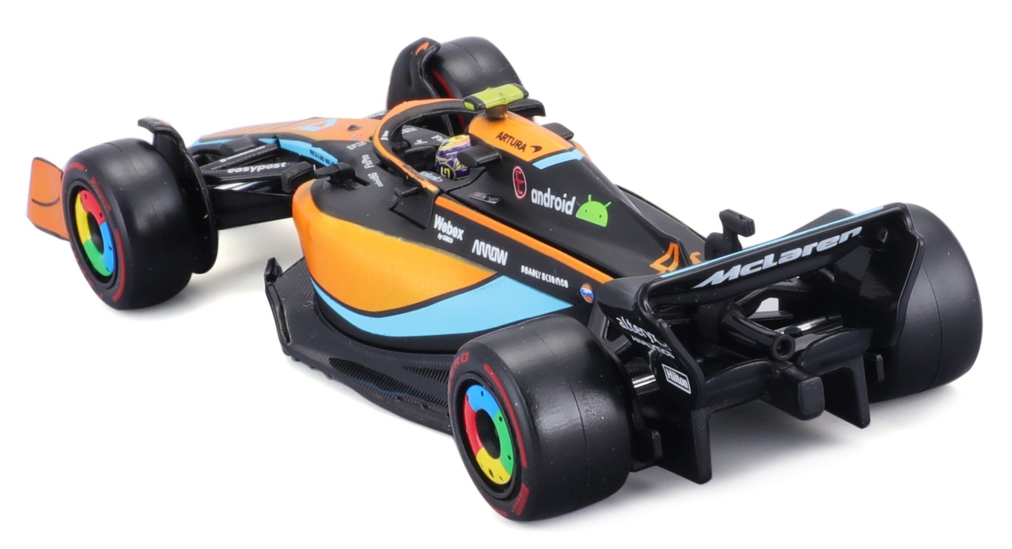 1:43 McLaren MCL36 Lando Norris *With driver figure*