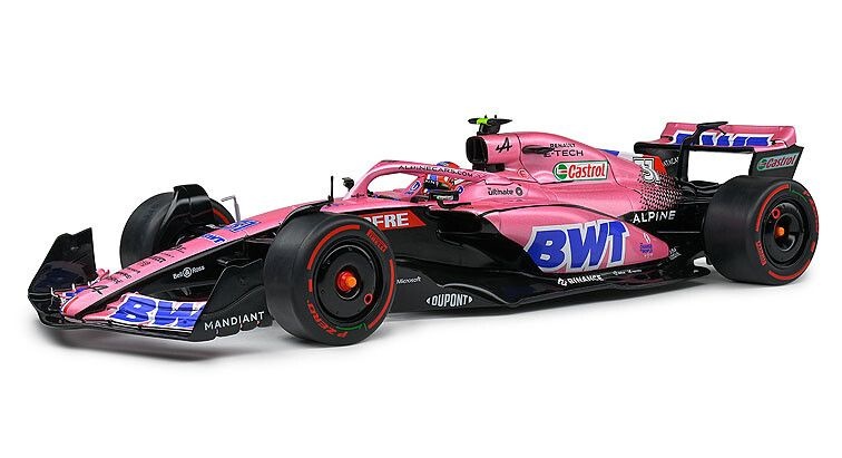 1:18 Alpine A522 #31 Esteban Ocon - GP Saudi Arabië 2022 Solido