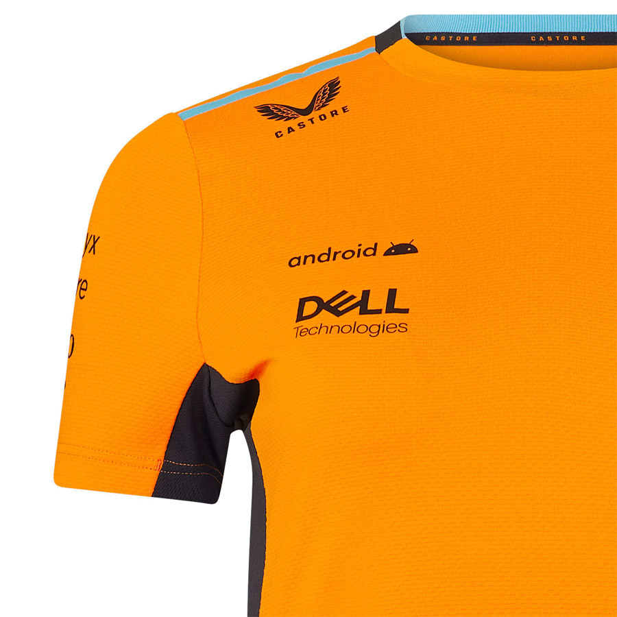 'Adult' 2023 McLaren F1 Team 'Lando Norris ladies Set Up Tee Orange Women