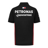 'Adult' Mercedes AMG Petronas Team 2023 Polo Mens 'Zwart'