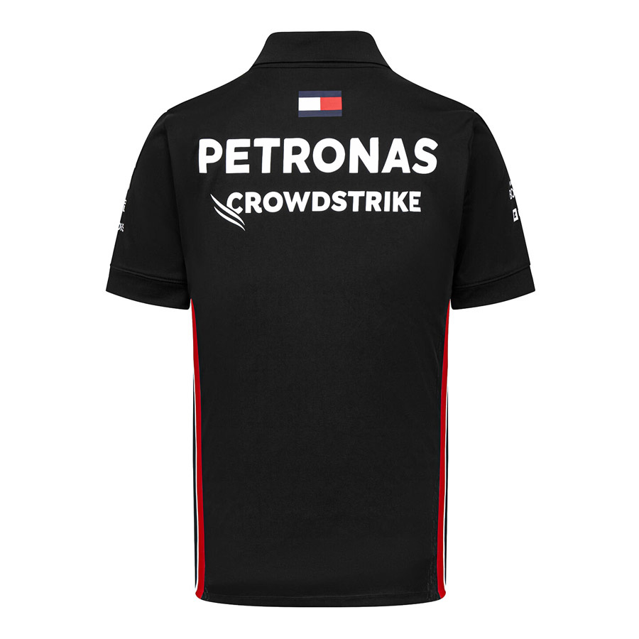 'Adult' Mercedes AMG Petronas Team 2023 Polo Mens 'Black'