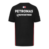 'Kids' Mercedes AMG Petronas Team 2023 T-Shirt Kids 'Zwart'
