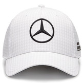 'Adult' 2023 Mercedes AMG Petronas Motorsport Lewis Hamilton Driver Baseball Cap Wit