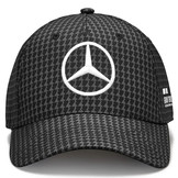 'Adult' 2023 Mercedes AMG Petronas Motorsport Lewis Hamilton Driver Baseball Cap Zwart