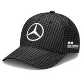 'Adult' 2023 Mercedes AMG Petronas Motorsport Lewis Hamilton Driver Baseball Cap Zwart