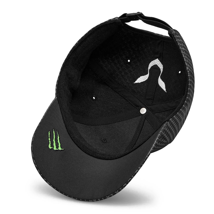 'Adult' 2023 Mercedes AMG Petronas Motorsport Lewis Hamilton Driver Baseball Cap Zwart