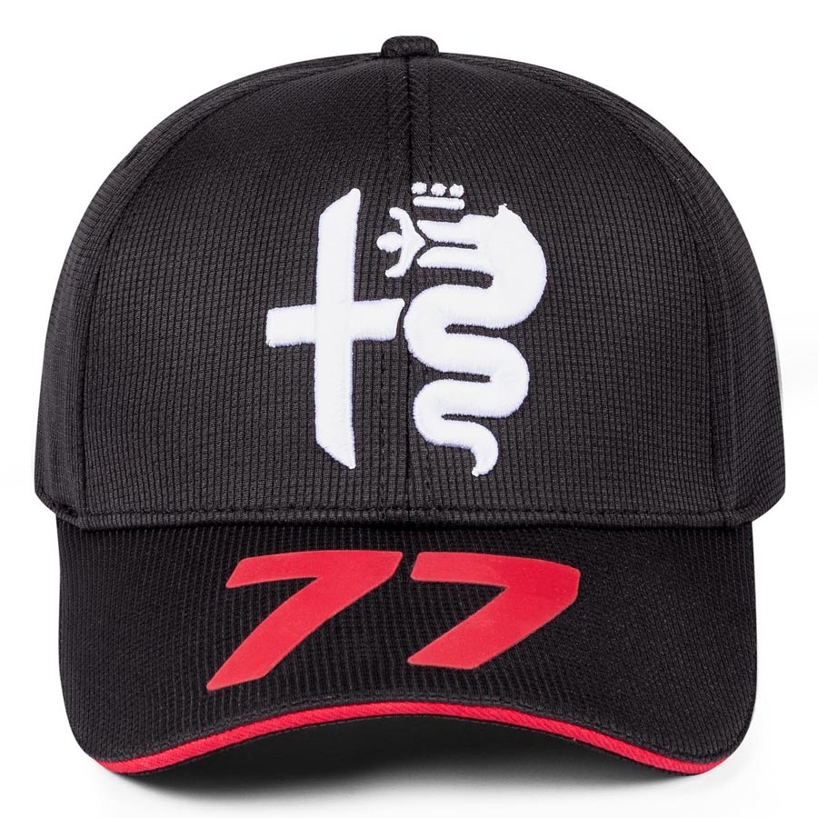 'Adult' 2023 Alfa Romeo F1 Strike Bottas Driver Cap Curved Brim