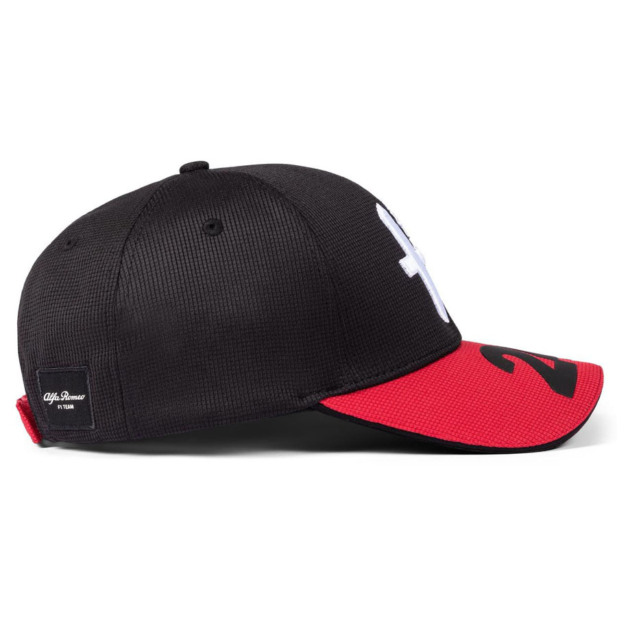 'Adult' 2023 Alfa Romeo F1 Strike Zhou Guanyu Driver Cap Curved Brim
