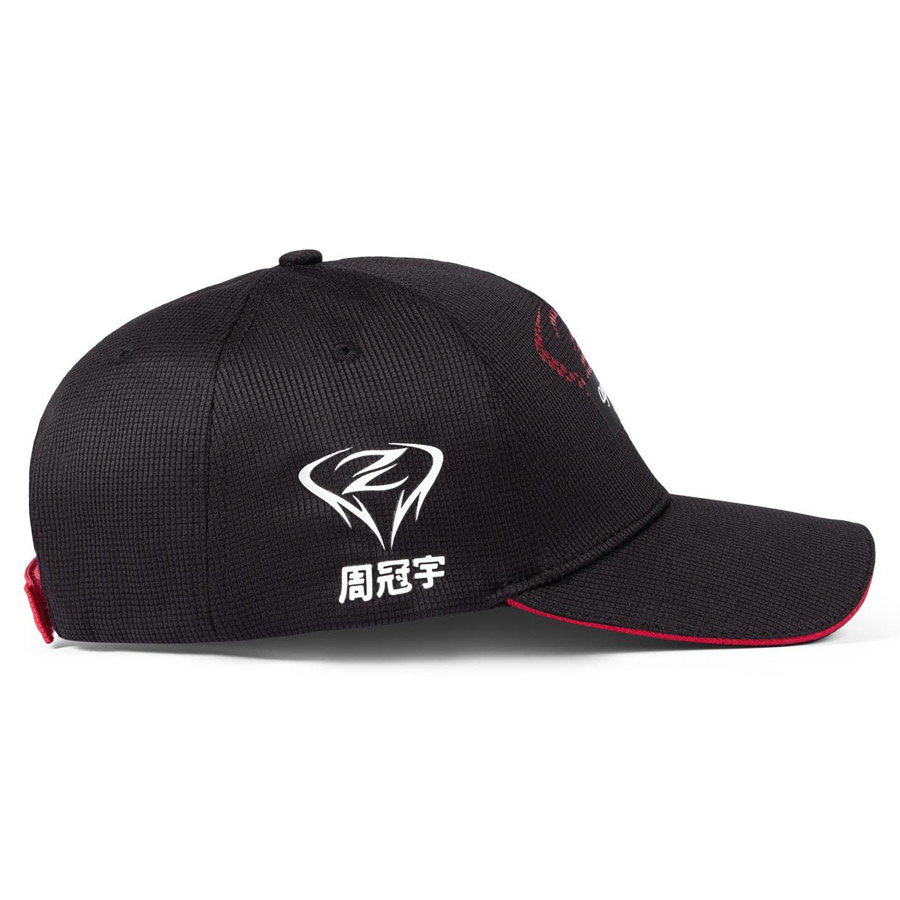 'Adult' 2023 Alfa Romeo F1 StrikeZhou Guanyu Driver Cap Curved Brim
