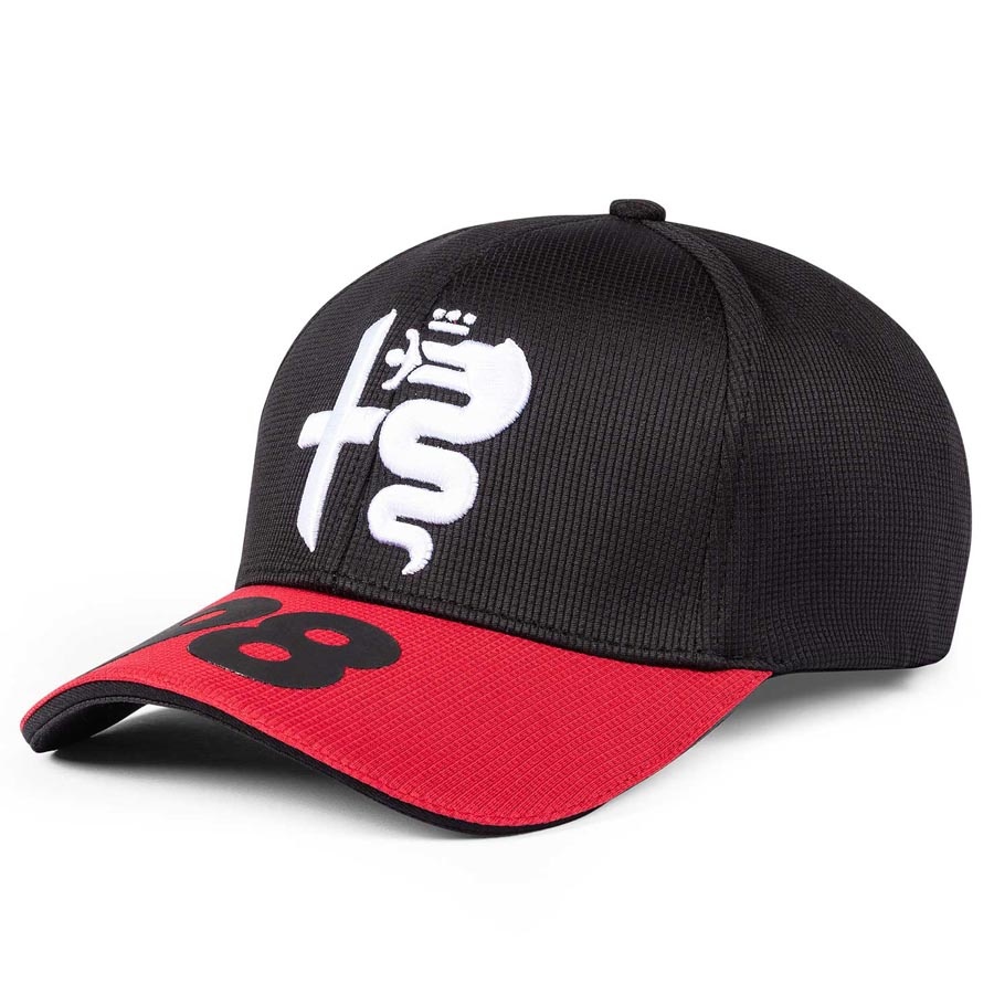'Adult' 2023 Alfa Romeo F1 Stake Pourchaire Driver Cap Curved Brim