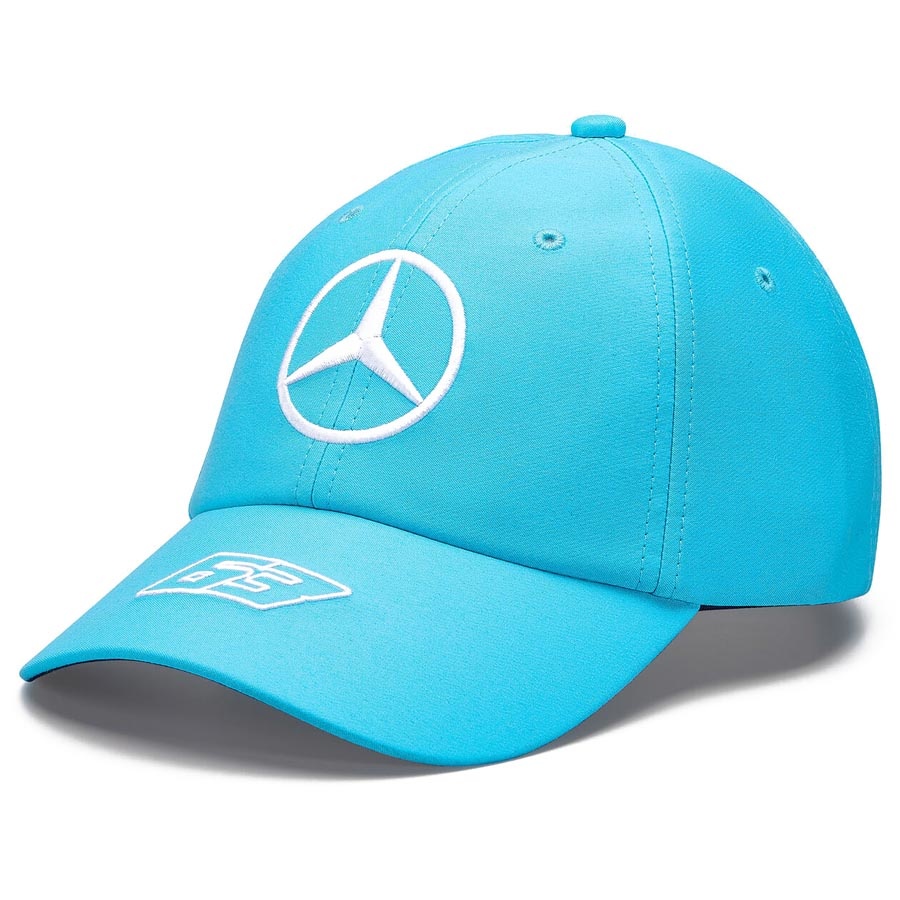 Kids' 2023 Mercedes AMG Petronas Motorsport George Russell Driver Baseball Cap Blue