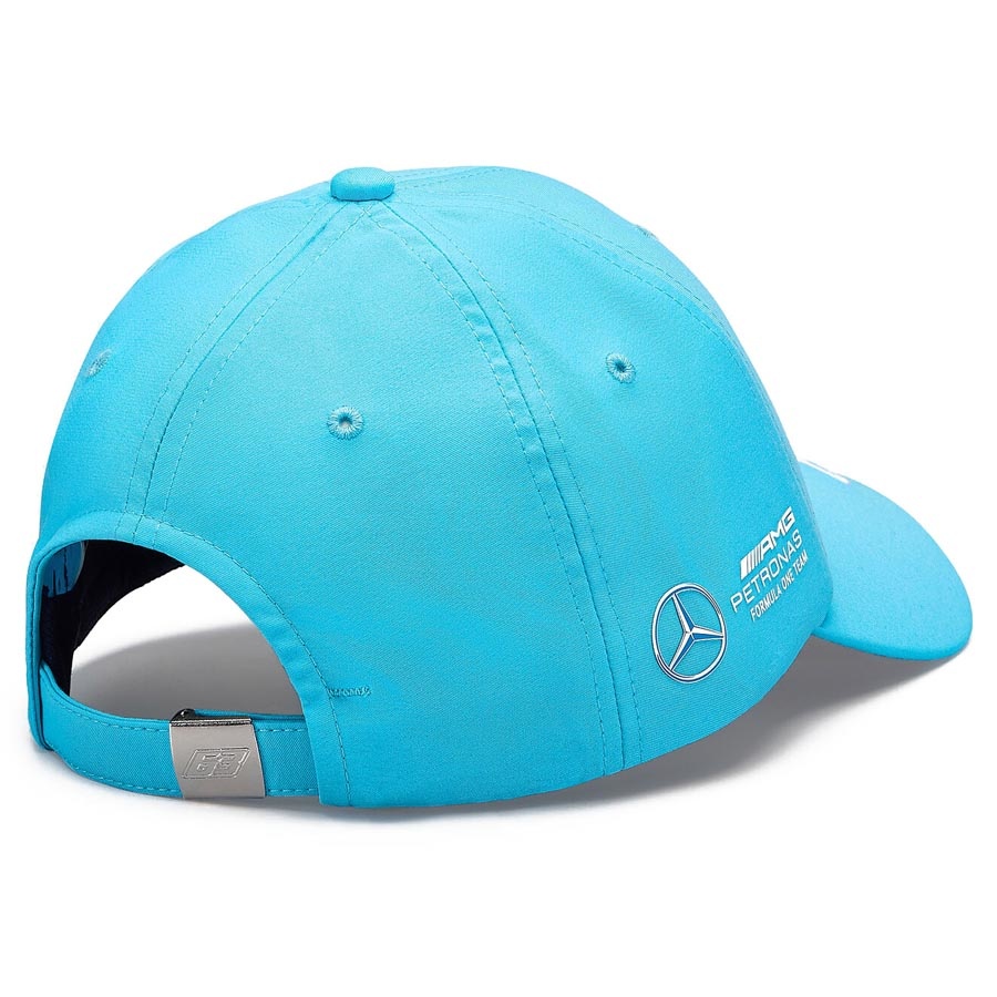 Kids' 2023 Mercedes AMG Petronas Motorsport George Russell Driver Baseball Cap Blue