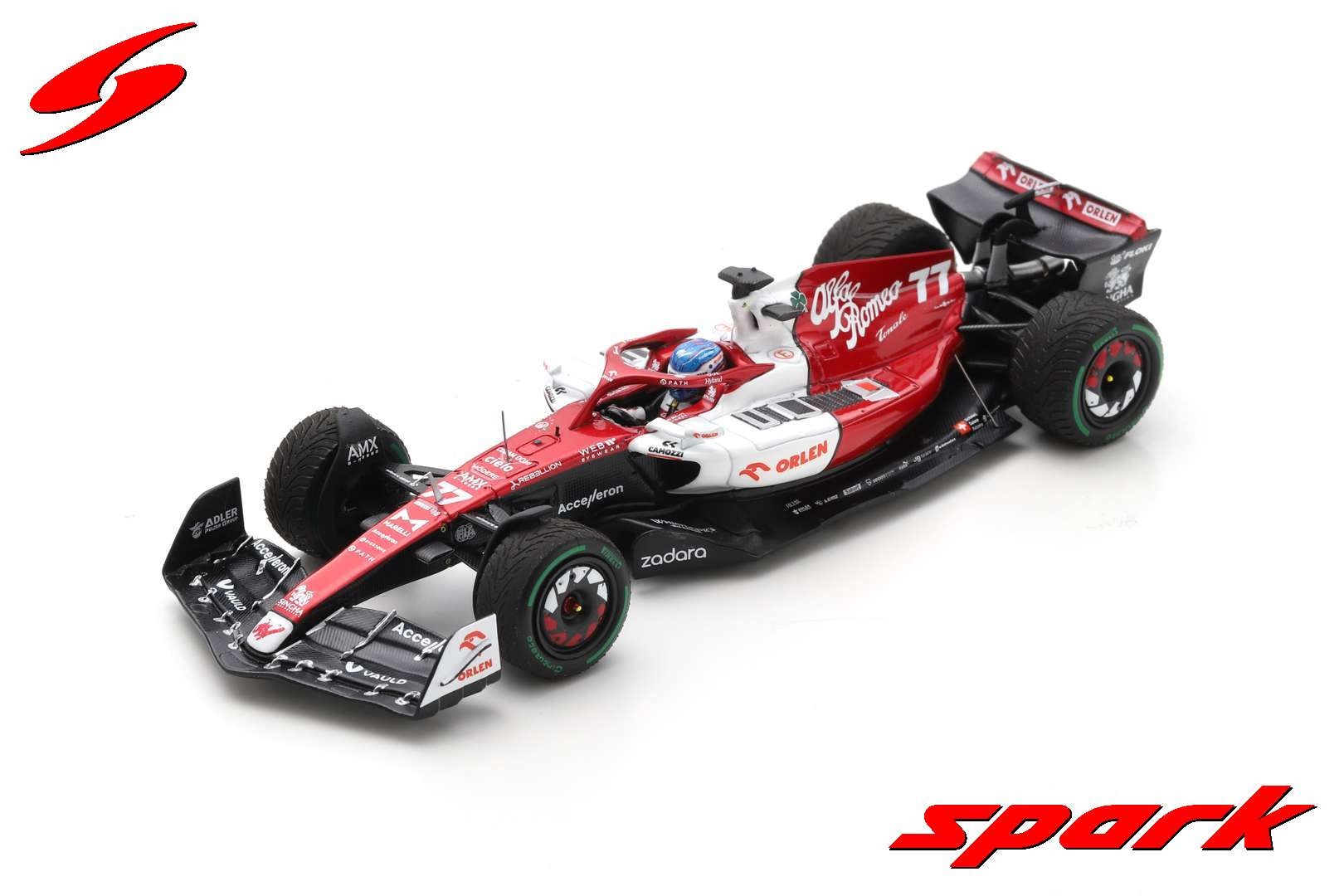1:43 Alfa Romeo F1 Team ORLEN C42 V. Bottas, 5th place Grand Prix Emilia Romagna 2022