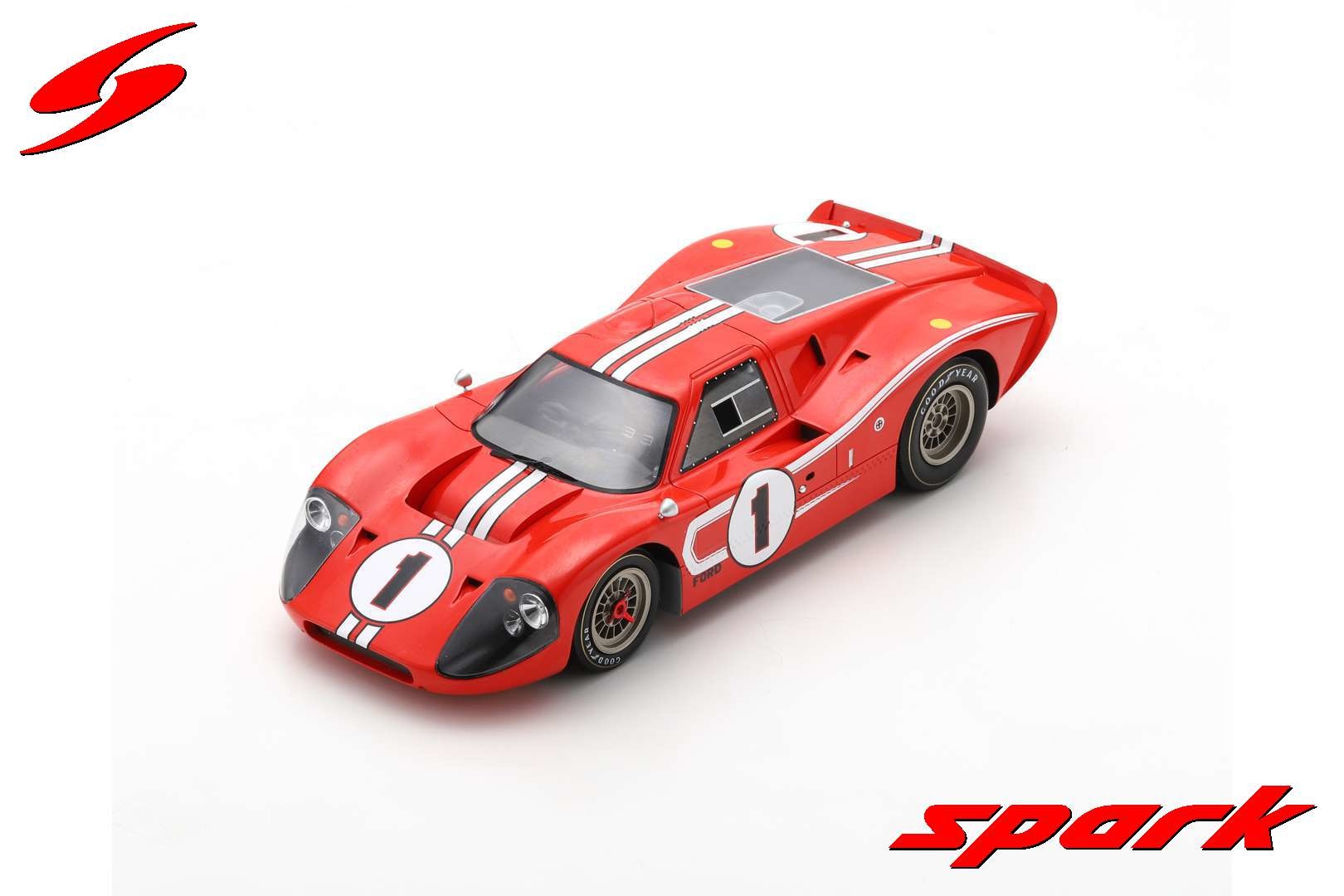 1:18 Ford MK IV D. Gurney & A. J. Foyt, 'Winner 24H Le Mans 1967'