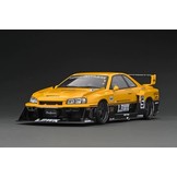 1:18 LB-WORKS Silhouette Nissan Skyline R-34 Yellow & Black Ignition Models