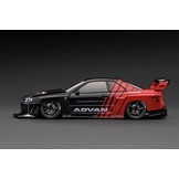 1:18 LB-WORKS Silhouette Nissan Skyline R-34 Black & Red Ignition Models