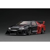 1:18 LB-WORKS Silhouette Nissan Skyline R-34 Black & Red Ignition Models