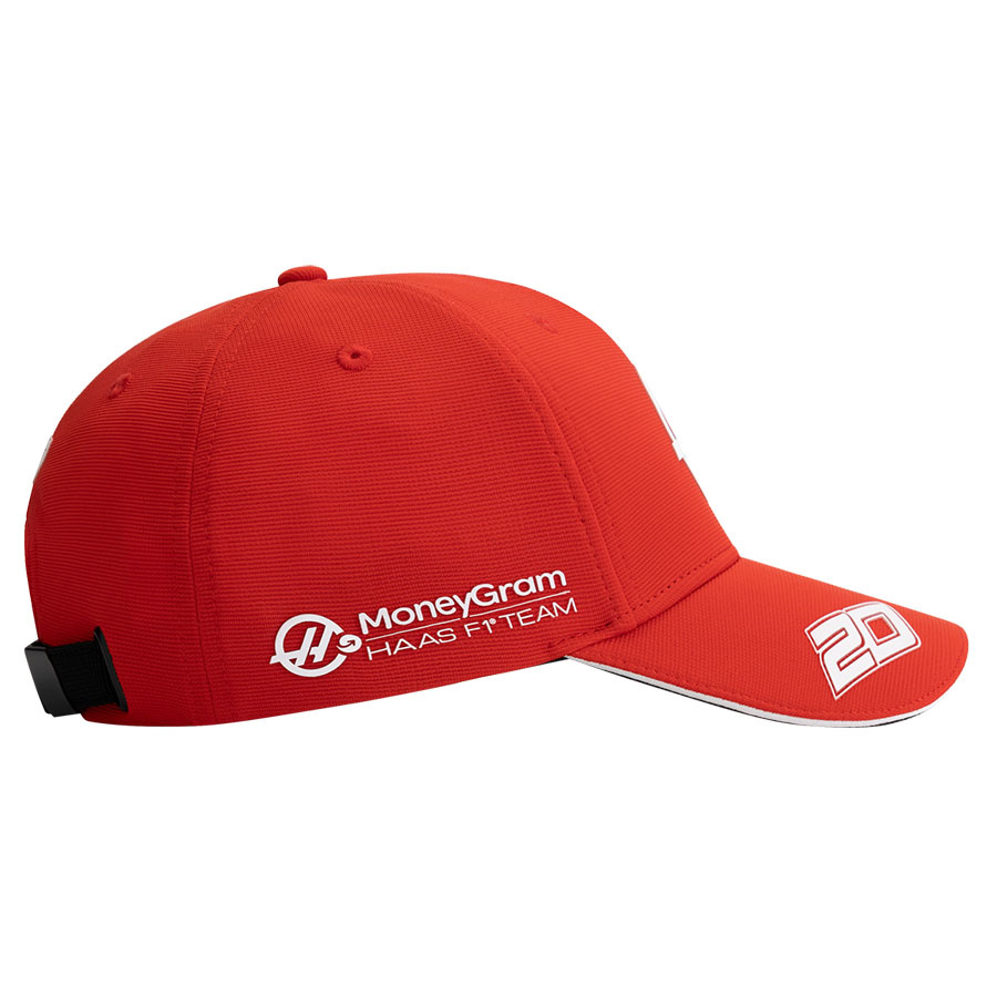Adult' 2023 Haas F1 Team Kevin Magnussen Drivers Cap Red