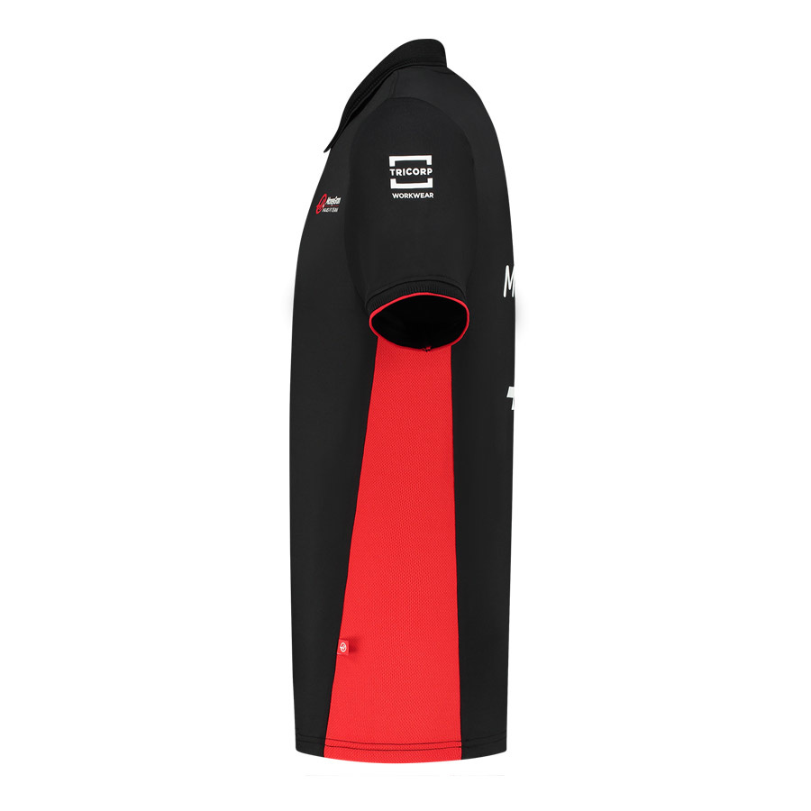 Adult' 2023 Haas F1 Team Polo Zwart