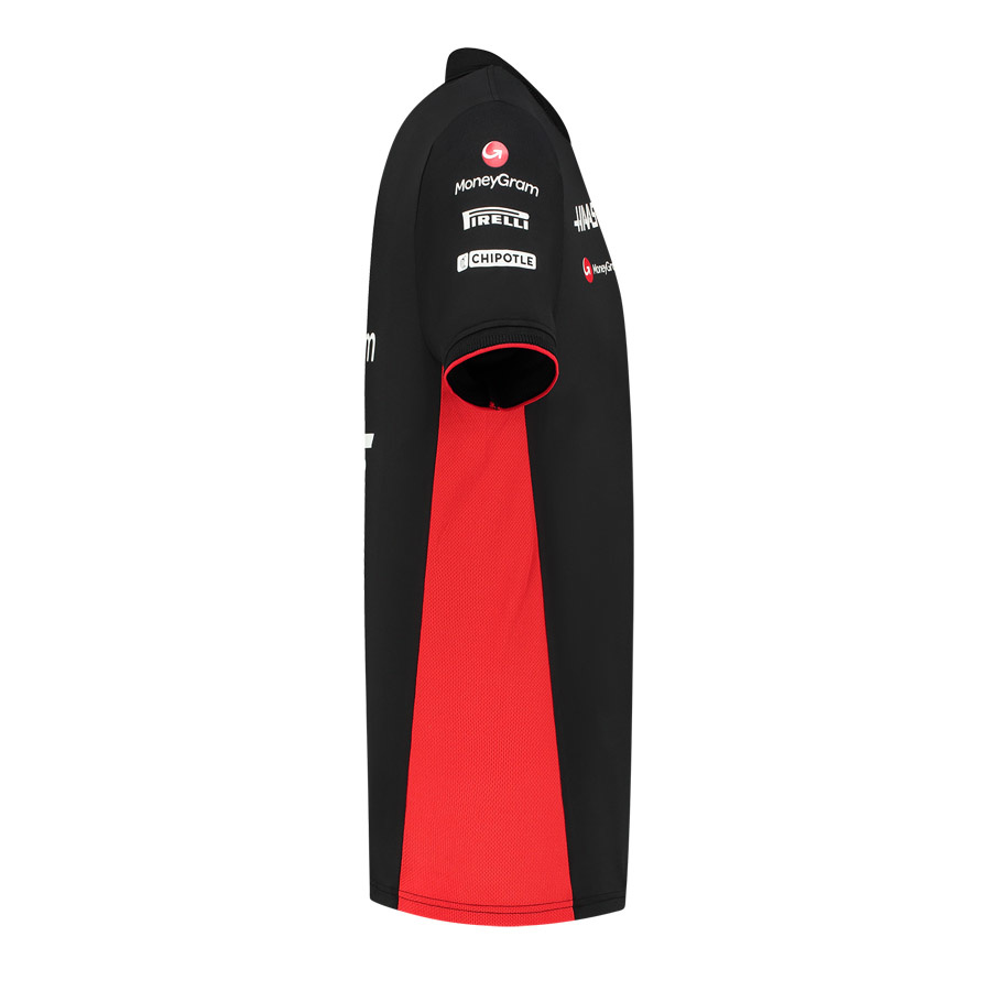 Adult' 2023 Haas F1 Team Polo Zwart