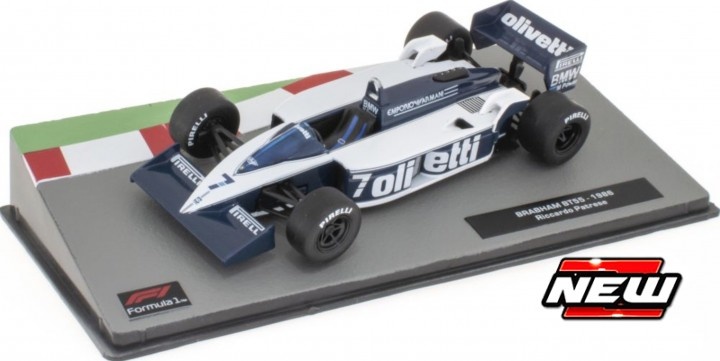 1:43 Brabham BT55 #7 Riccardo Patrese 1986