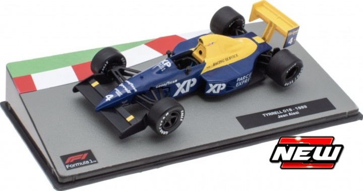 1:43 Tyrrel 018 #4 Jean Alesi