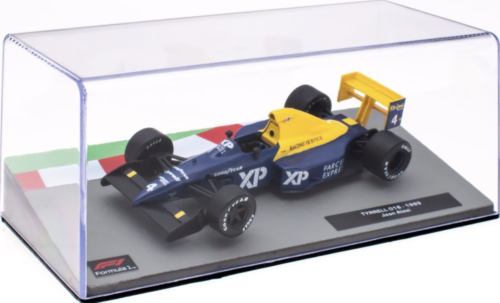 1:43 Tyrrel 018 #4 Jean Alesi