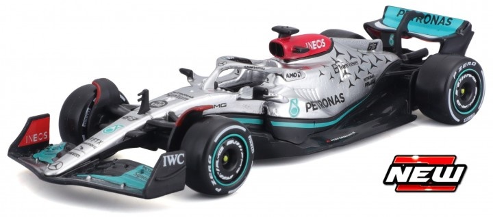 1:43 Mercedes-AMG F1 W13 #63 Russell 2022 Bburago