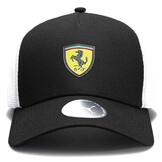 'Adult' Ferrari Team Trucker Cap Black