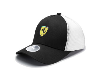2023 Adult' Ferrari Team Trucker Cap Swartz