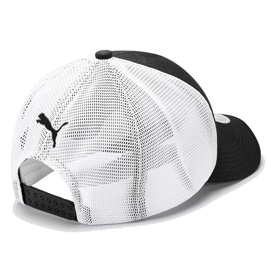 'Adult' Ferrari Team Trucker Cap Black