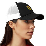 'Adult' Ferrari Team Trucker Cap Black