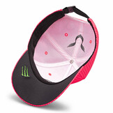 'Adult' 2023 Mercedes AMG Petronas Motorsport Lewis Hamilton Driver Baseball Cap Neon Pink