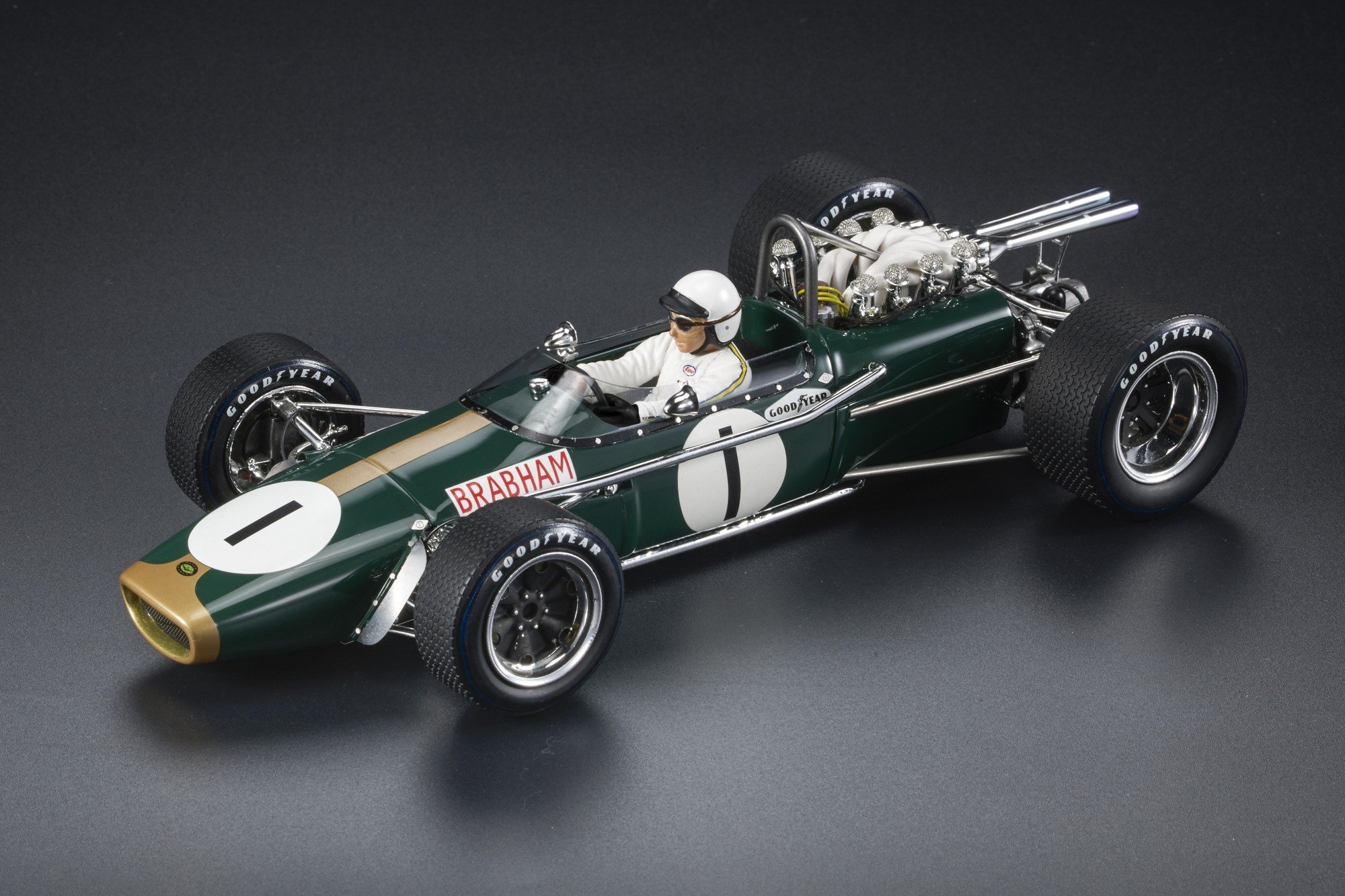 1:18 Brabham BT24 #1 Jack Brabham - GP Mexico 1967 GP Replicas