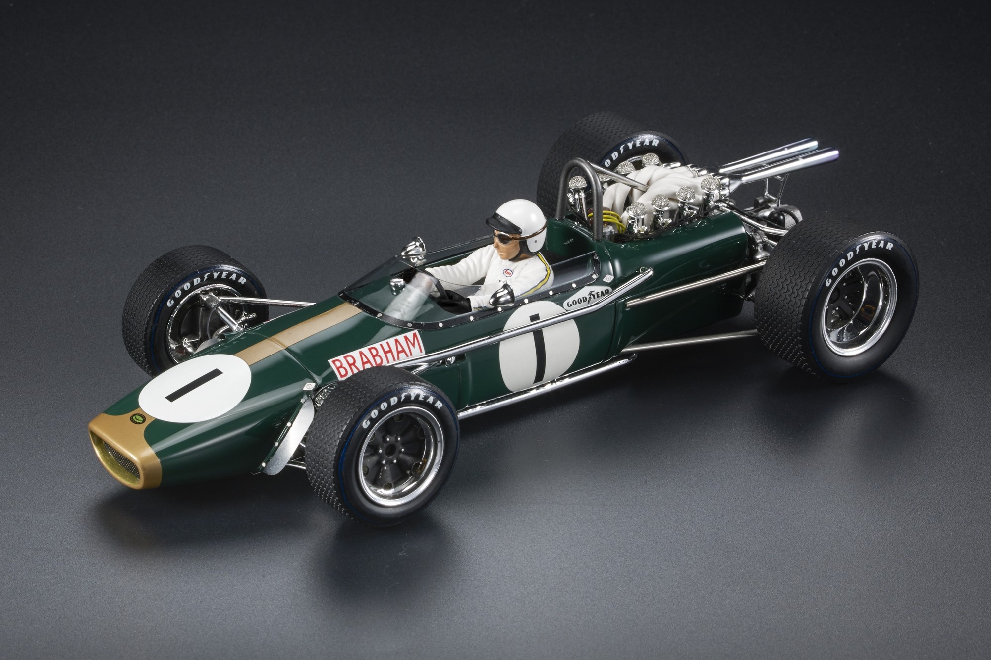 1:18 Brabham BT24 #1 Jack Brabham - GP Mexico 1967 GP Replicas