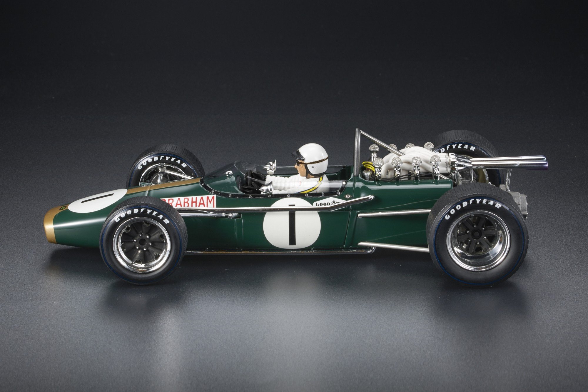 1:18 Brabham BT24 #1 Jack Brabham - GP Mexico 1967 GP Replicas