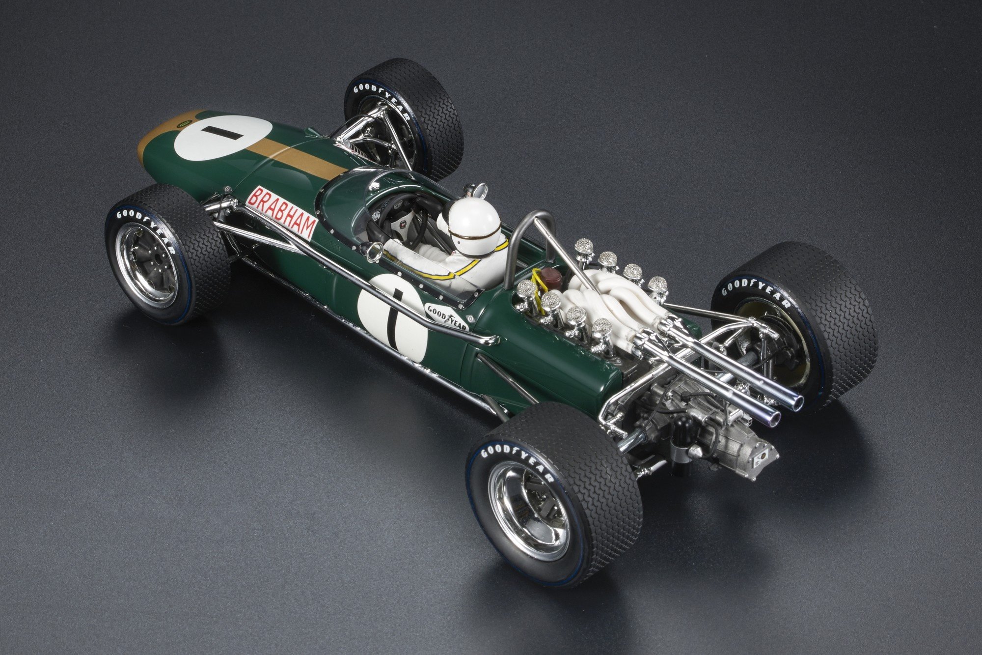 1:18 Brabham BT24 #1 Jack Brabham - GP Mexico 1967 GP Replicas