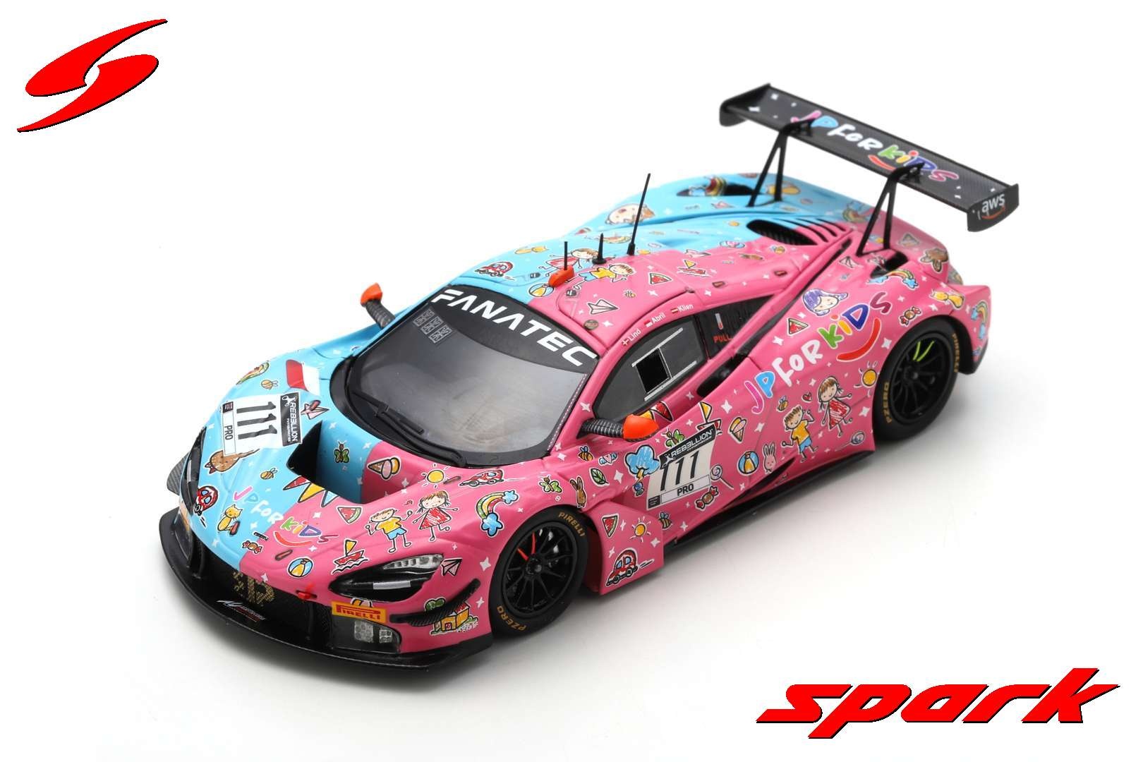 1:43 McLaren 720S GT3 #111 JP Motorsport 1000km Paul Ricard 2022