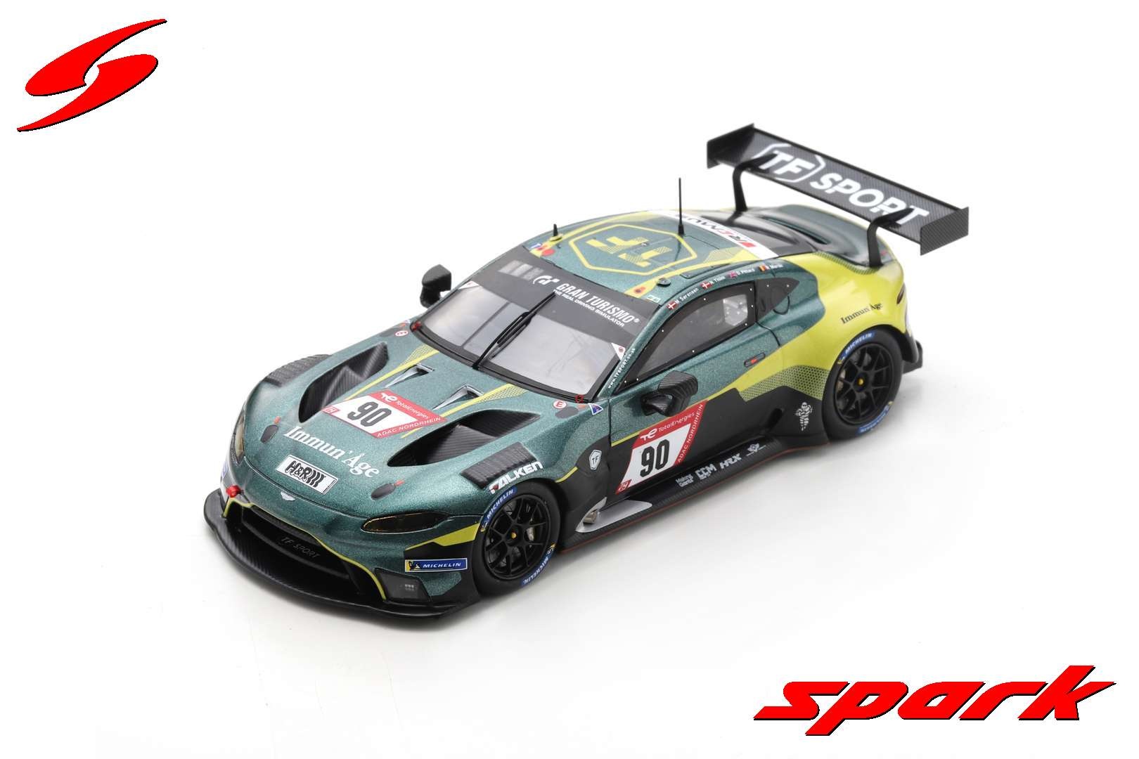 1:43 Aston Martin Vantage GT3 #90 TF Sport 24H Nürburgring 2022