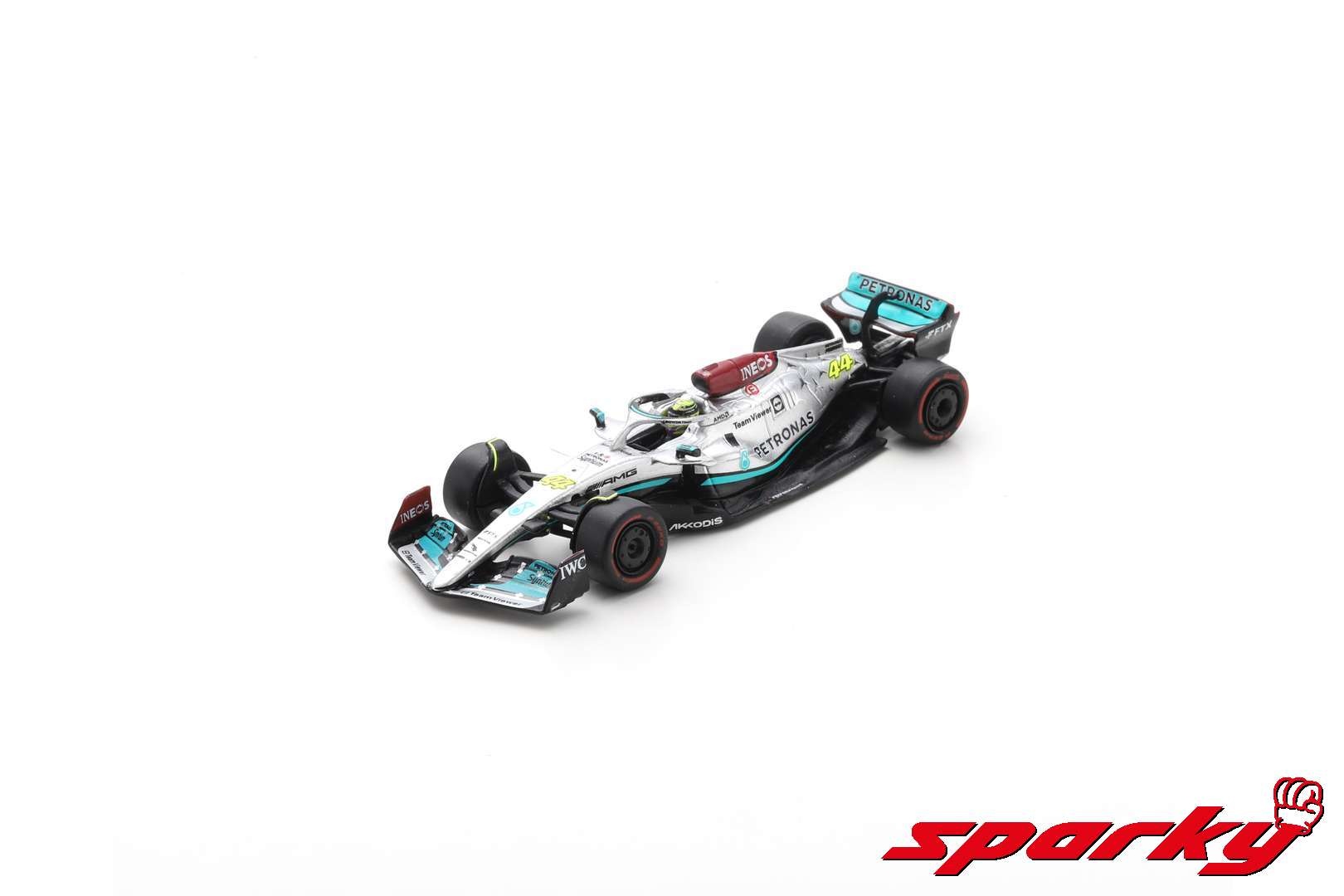 1:64 Mercedes F1 W13 E-Performance #44 2022 L. Hamilton