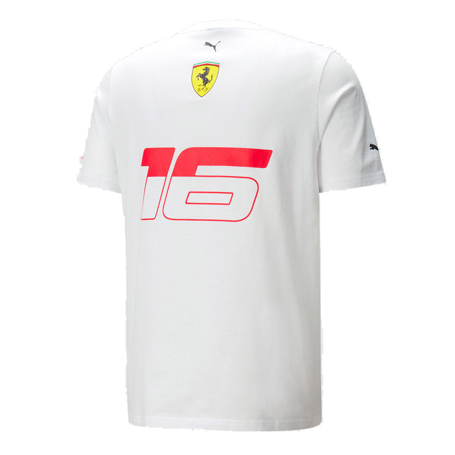 Adult' 2023 Scuderia Ferrari Leclerc GP Monaco Tee