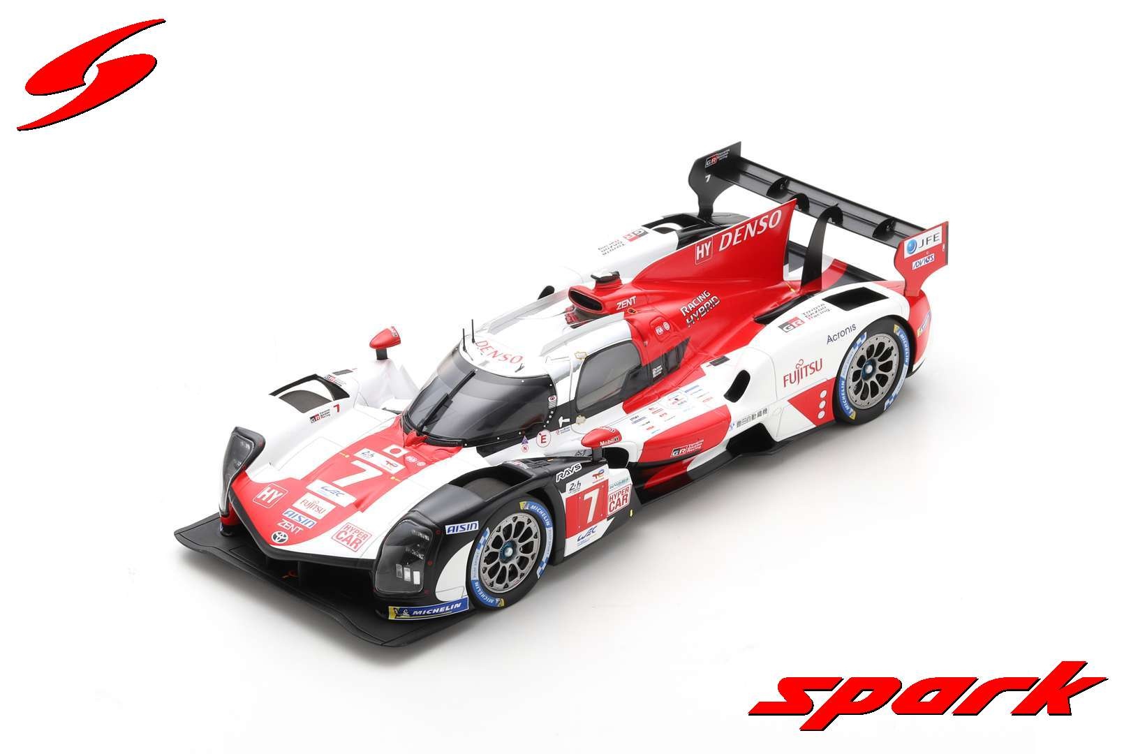 1:18 Toyota GR010 HYBRID #7 '2nd 24 Hours Le Mans 2022'