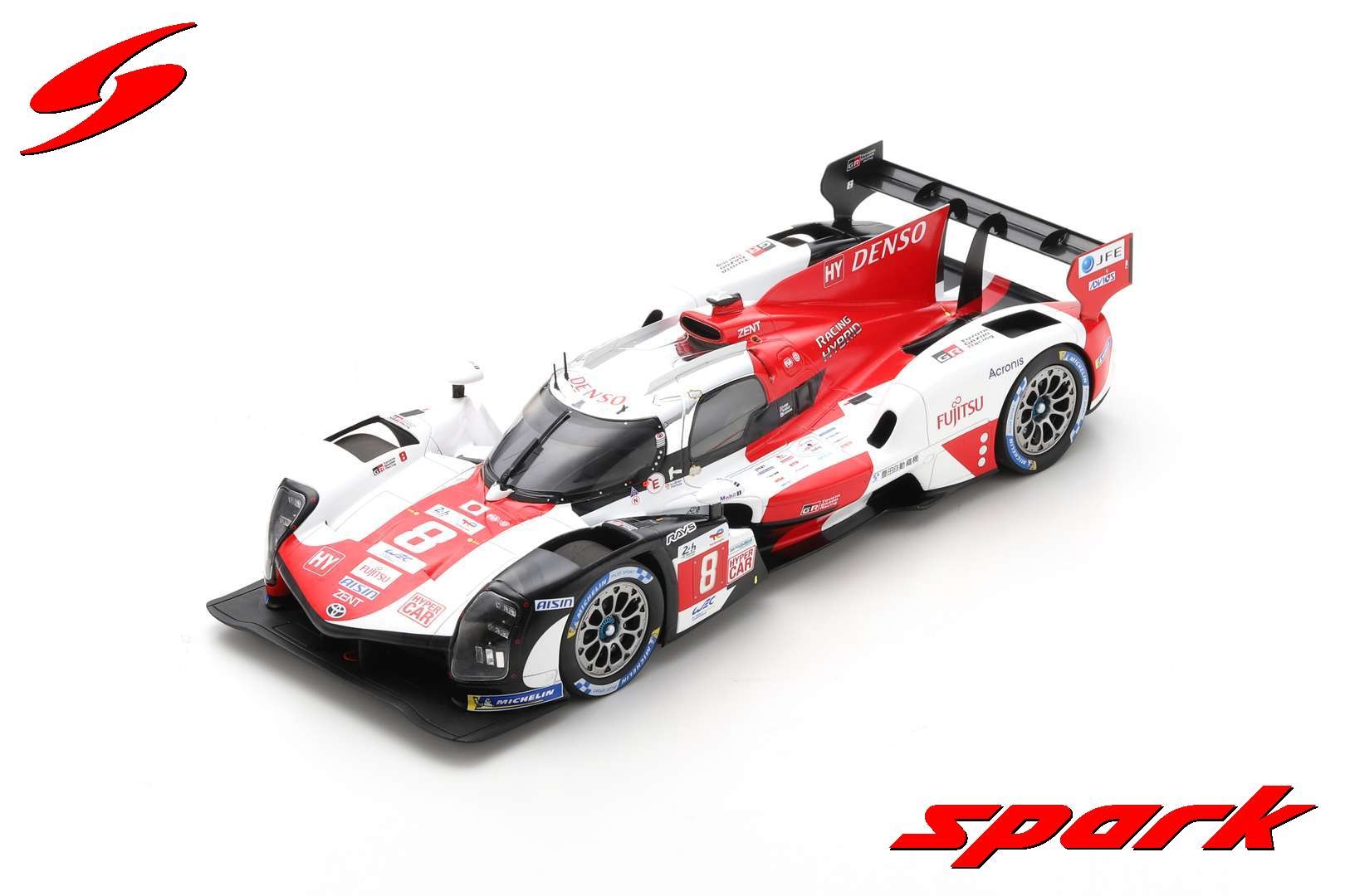 1:18 Toyota Gazoo GR010 #8 Hybrid 'Winner 24 Hours of Le Mans 2022'