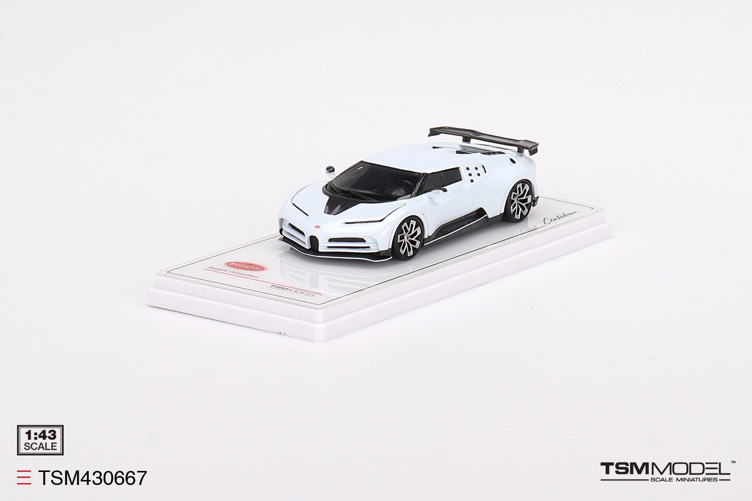 1:43 Bugatti Centodieci White
