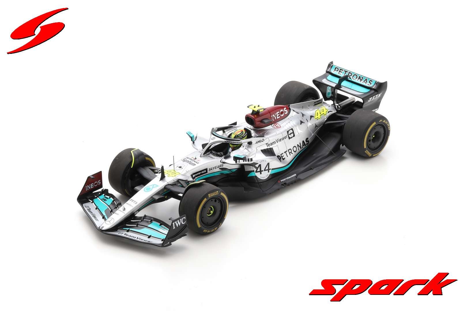 1:18 Mercedes AMG F1 W13, L. Hamilton 'Grand Prix Belgium 2022'
