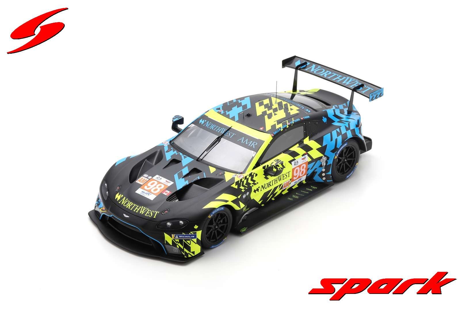 1:18 Aston Martin Vantage AMR  #98 '3rd LMGTE Le Mans 2022'