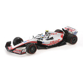 1:18 Haas F1 VF-22 #47 Mick Schumacher - Grand Prix Engeland 2022 Minichamps