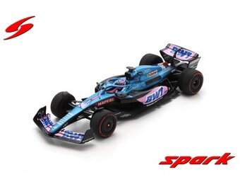 1:43 Alpine A522 Alonso Brazil 2022
