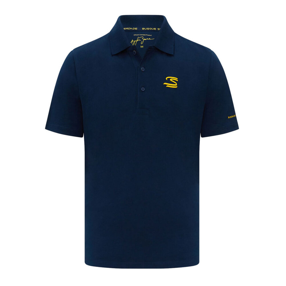 'Adult' Ayrton Senna Seasonal Crew Polo - Pole Position